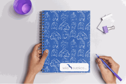 CUADERNO PATRÓN AZUL